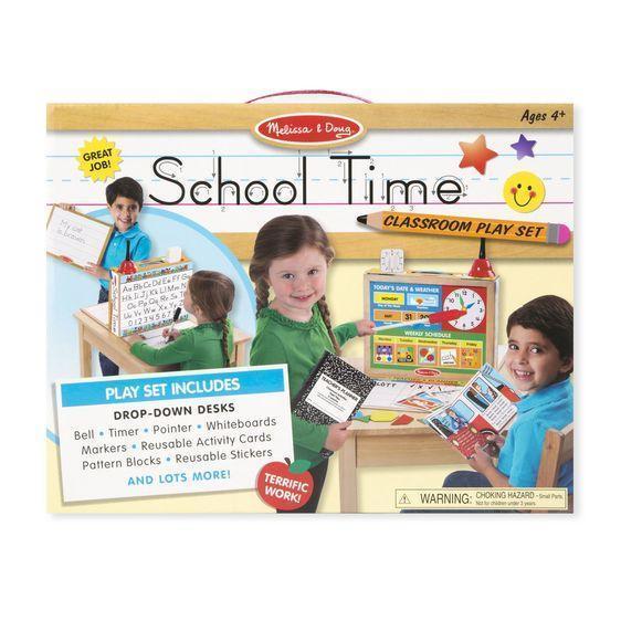 School Time! Classroom Play Set-Melissa & Doug-The Red Balloon Toy Store