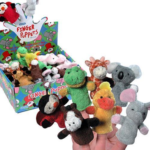 Schylling Animal Finger Puppets-Schylling-The Red Balloon Toy Store