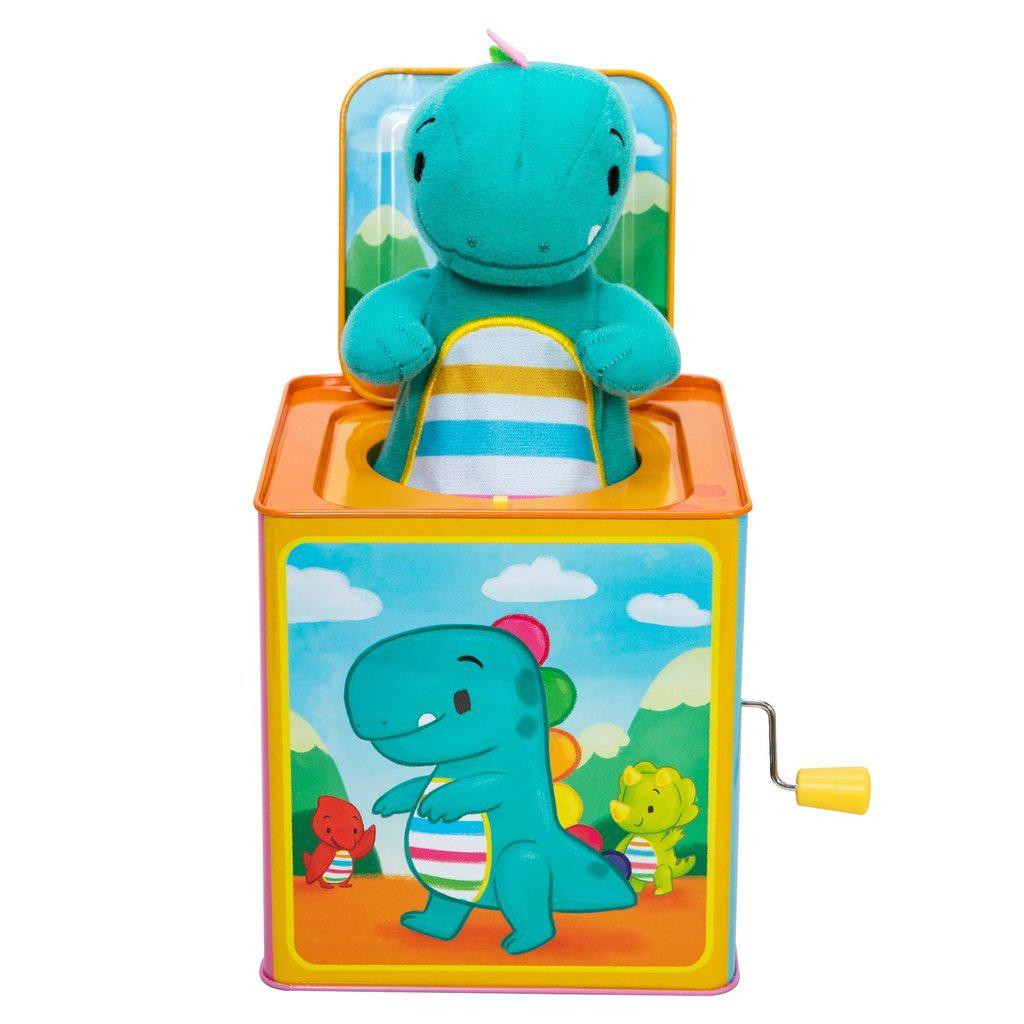 Schylling Baby Dino Jack in the Box-Schylling-The Red Balloon Toy Store