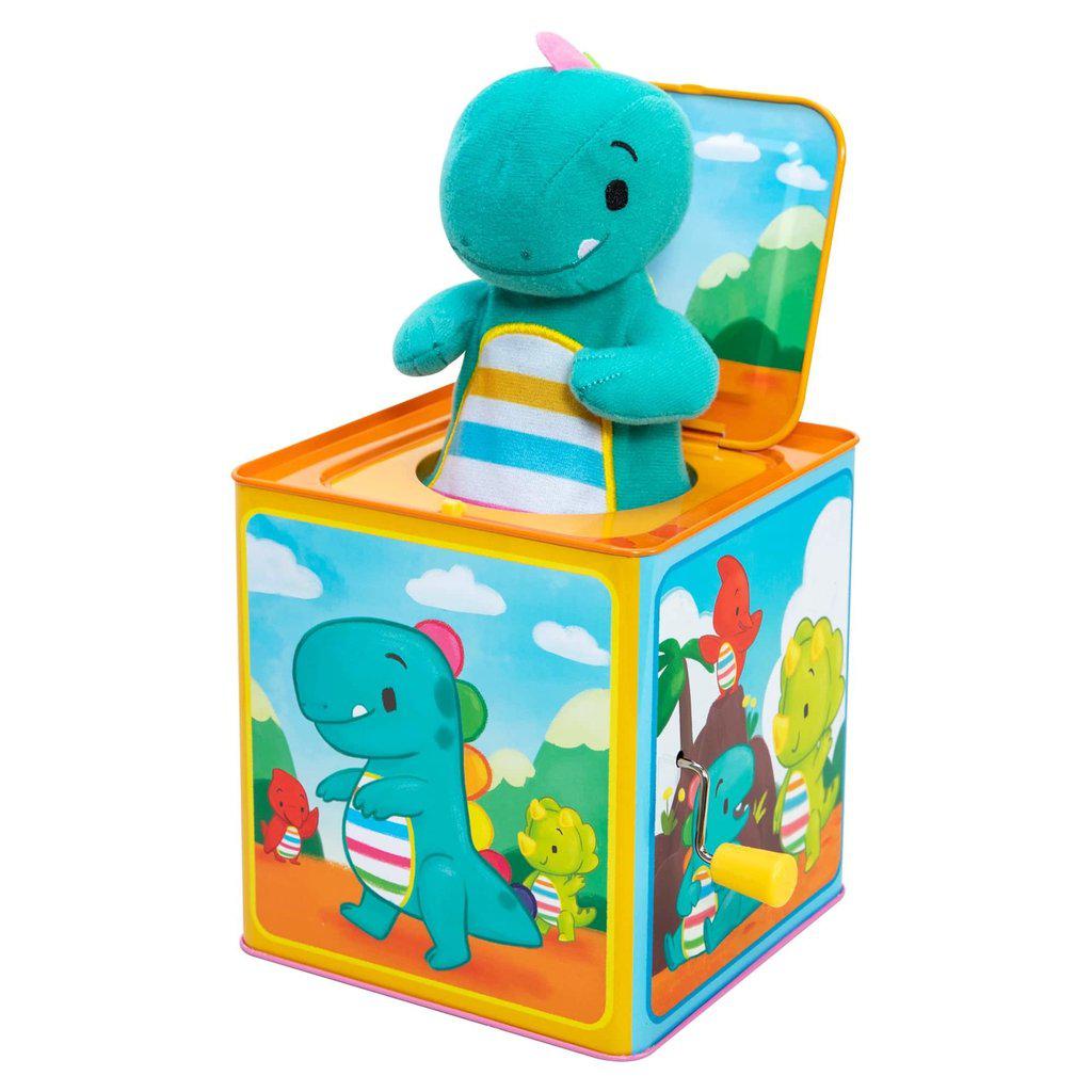 Schylling Baby Dino Jack in the Box-Schylling-The Red Balloon Toy Store
