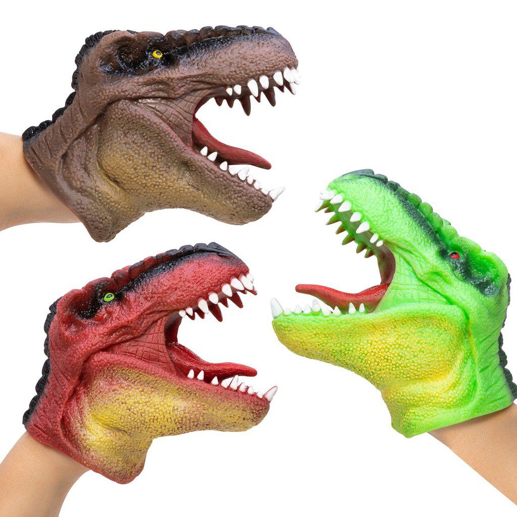 Schylling Dinosaur Hand Puppet-Schylling-The Red Balloon Toy Store