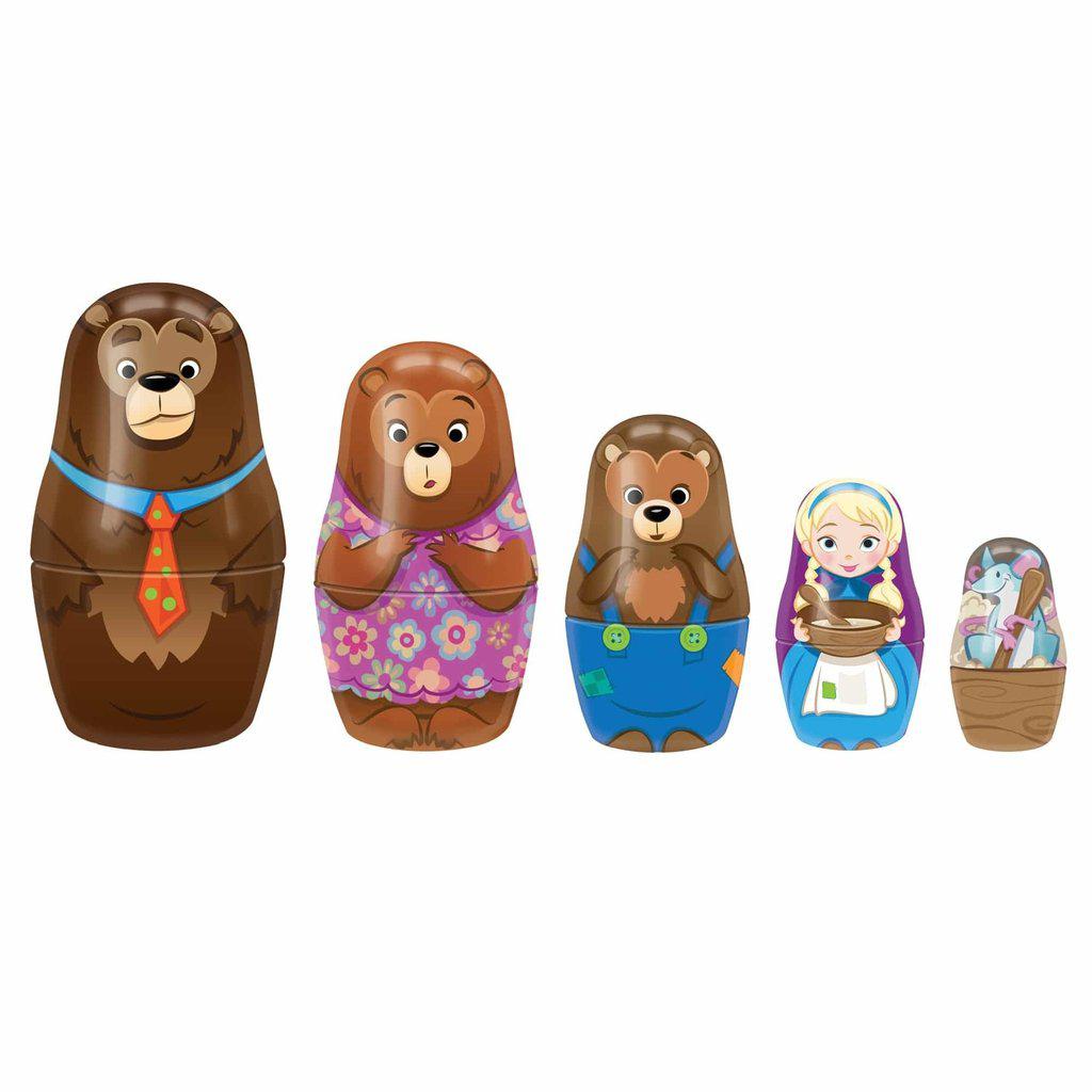 Schylling Goldilocks Nesting Dolls-Schylling-The Red Balloon Toy Store