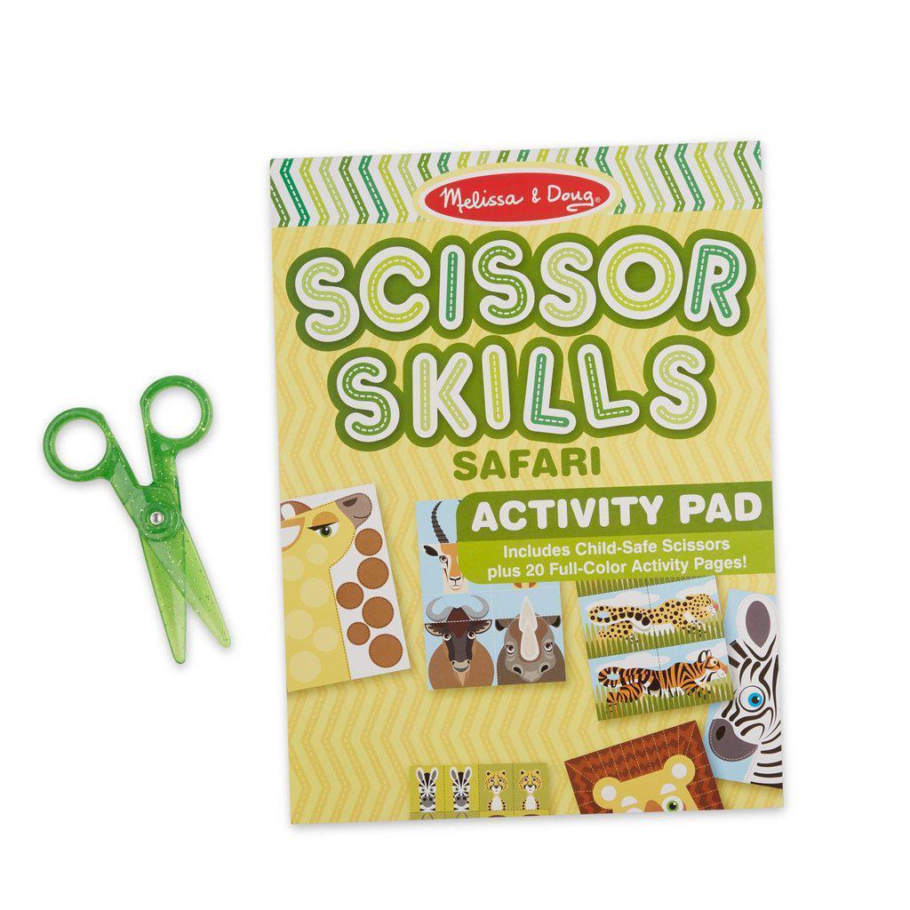 Scissor Skills Activity Pad - Safari-Melissa & Doug-The Red Balloon Toy Store