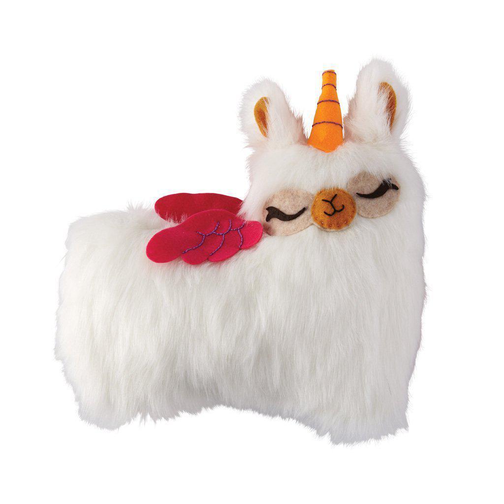 Sew Your Own Furry Llama Pillow-KLUTZ-The Red Balloon Toy Store