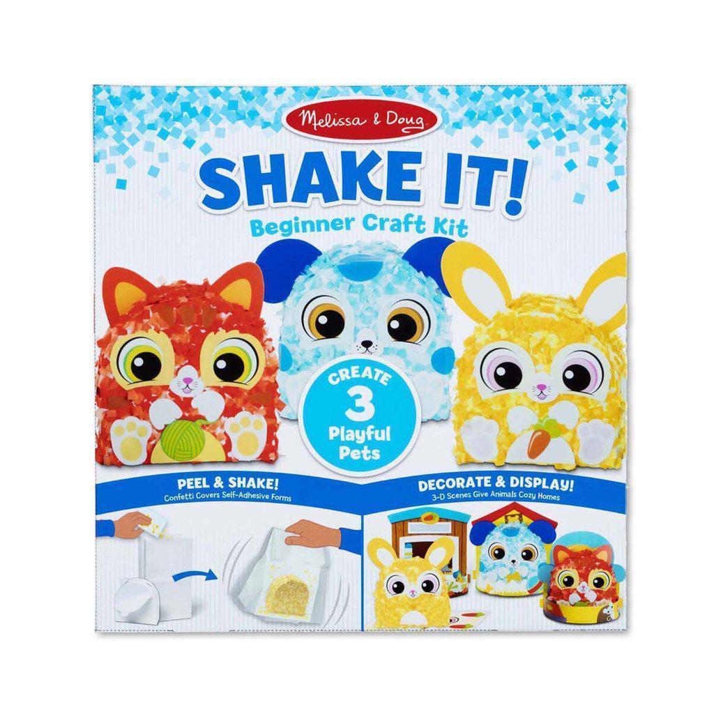 Melissa & Doug Shake It! Beginner Craft Kit - Deluxe Pets