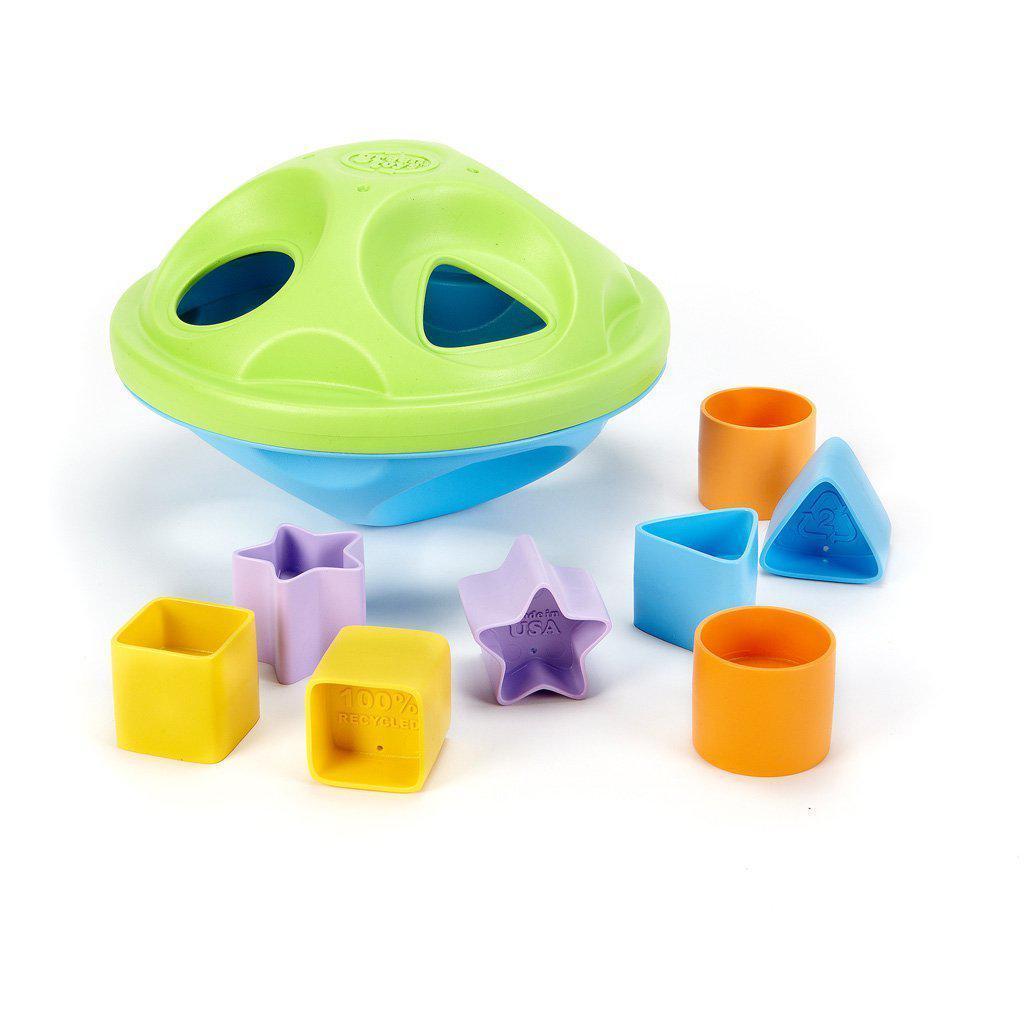 Shape Sorter-Green Toys-The Red Balloon Toy Store