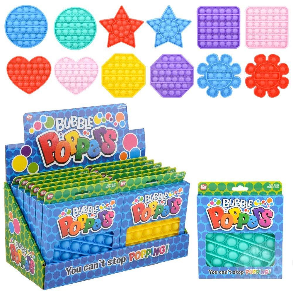 Bubble Poppers Shape Assorted - The Toy Network – The Red Balloon