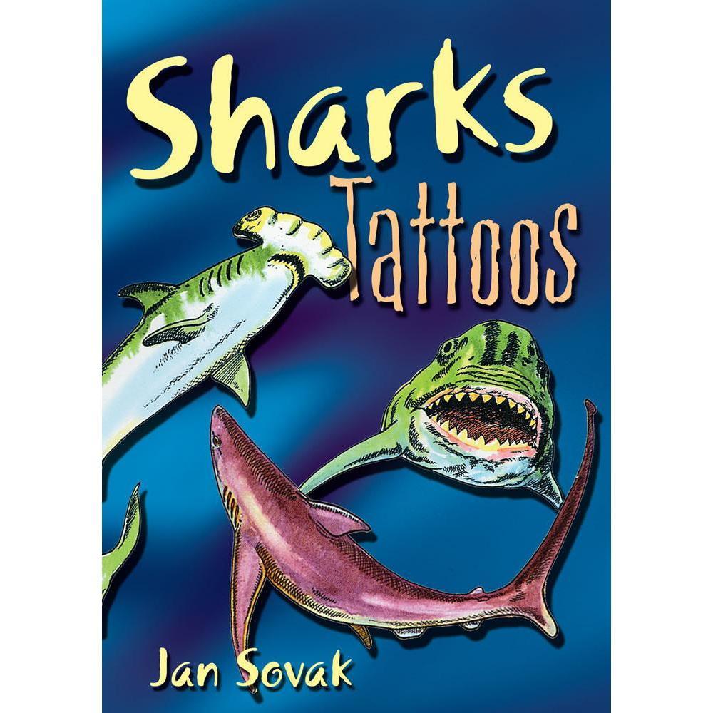 Sharks Tattoos-Dover Publications-The Red Balloon Toy Store