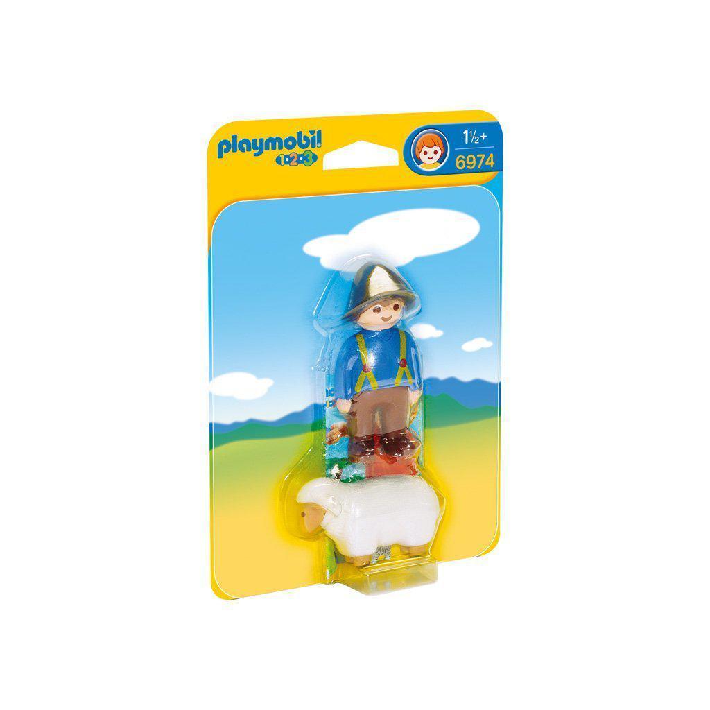 Shepherd with Sheep-Playmobil-The Red Balloon Toy Store