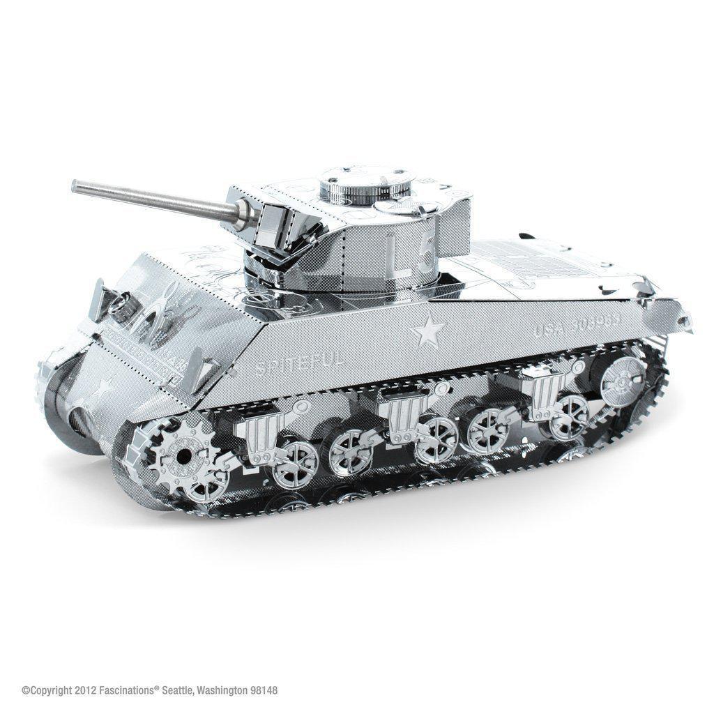 Sherman Tank-Metal Earth-The Red Balloon Toy Store