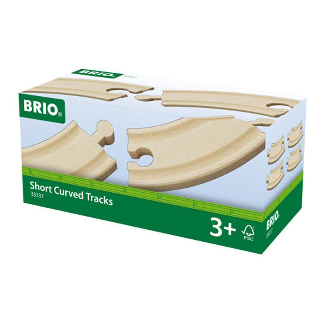 Short Curved Tracks-Brio-The Red Balloon Toy Store