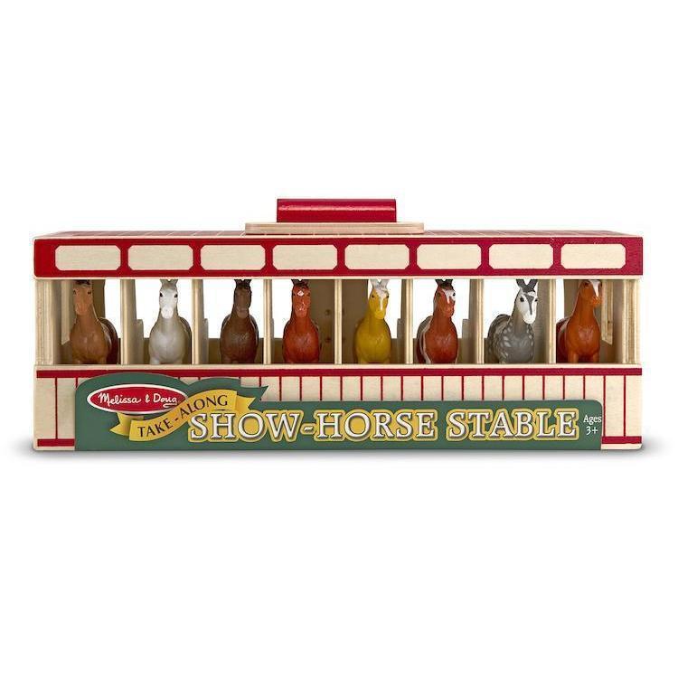 Show-Horse Stable-Melissa & Doug-The Red Balloon Toy Store