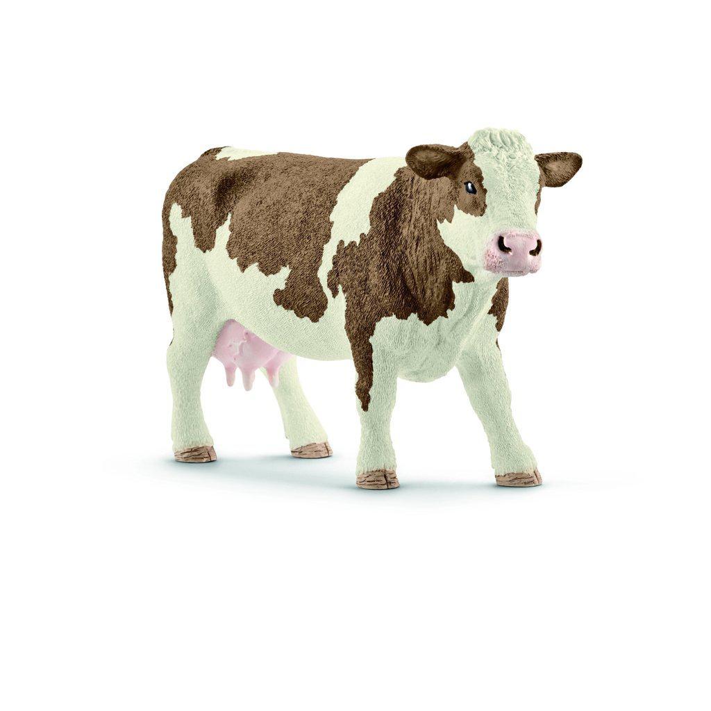 Simmental Cow-Schleich-The Red Balloon Toy Store