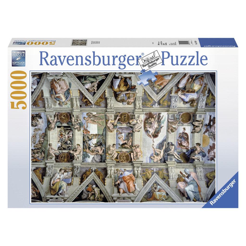 Ravensburger puzzle box | Image: Ceiling of Sistine Chapel | 5000pcs