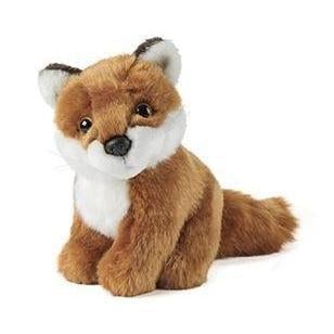 Sitting Fox-Living Nature-The Red Balloon Toy Store