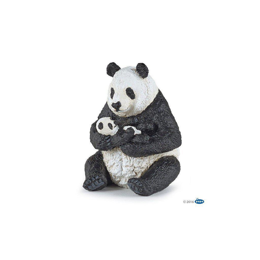 Sitting Panda and Baby-Papo-The Red Balloon Toy Store