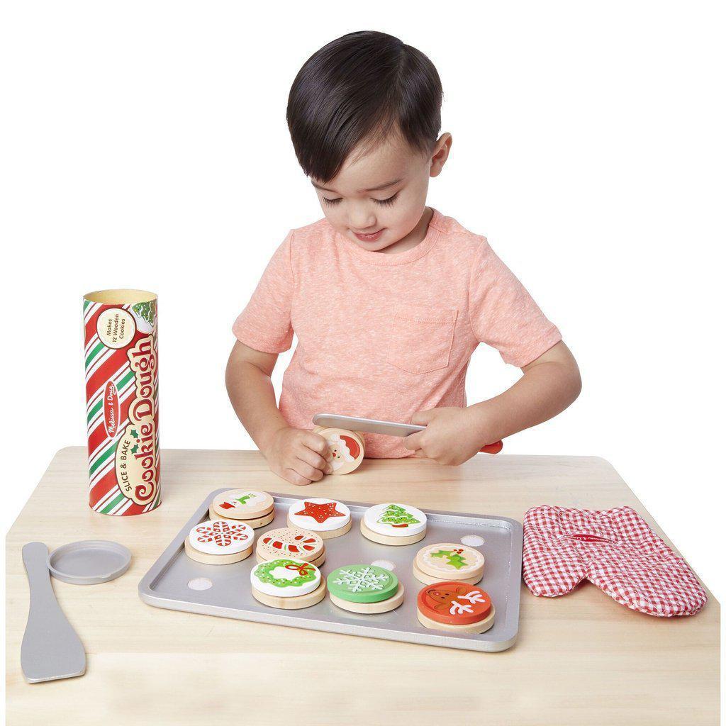 Slice & Bake Christmas Cookie Play Set-Melissa & Doug-The Red Balloon Toy Store