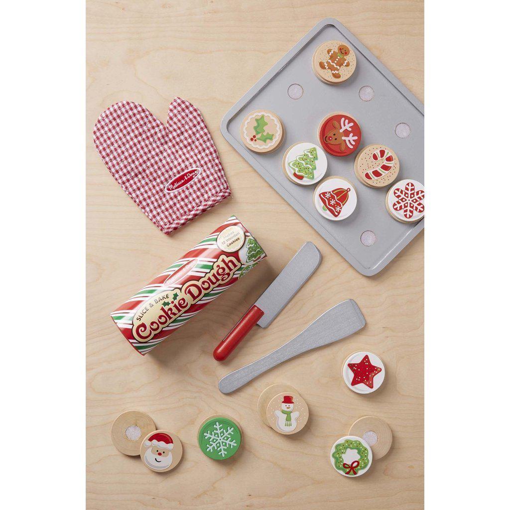 Slice & Bake Christmas Cookie Play Set-Melissa & Doug-The Red Balloon Toy Store