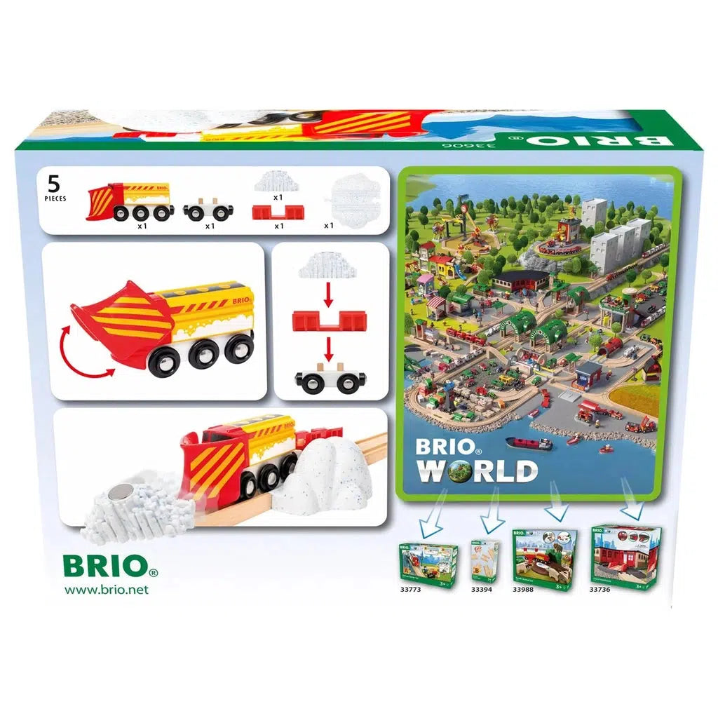 Snow Plow Train-Brio-The Red Balloon Toy Store