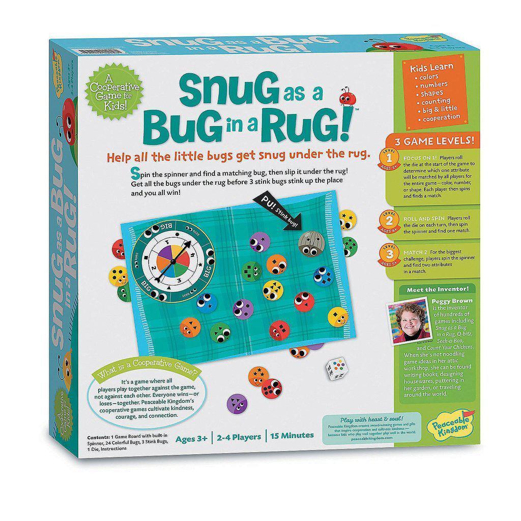 Snug As A Bug In A Rug-Peaceable Kingdom-The Red Balloon Toy Store