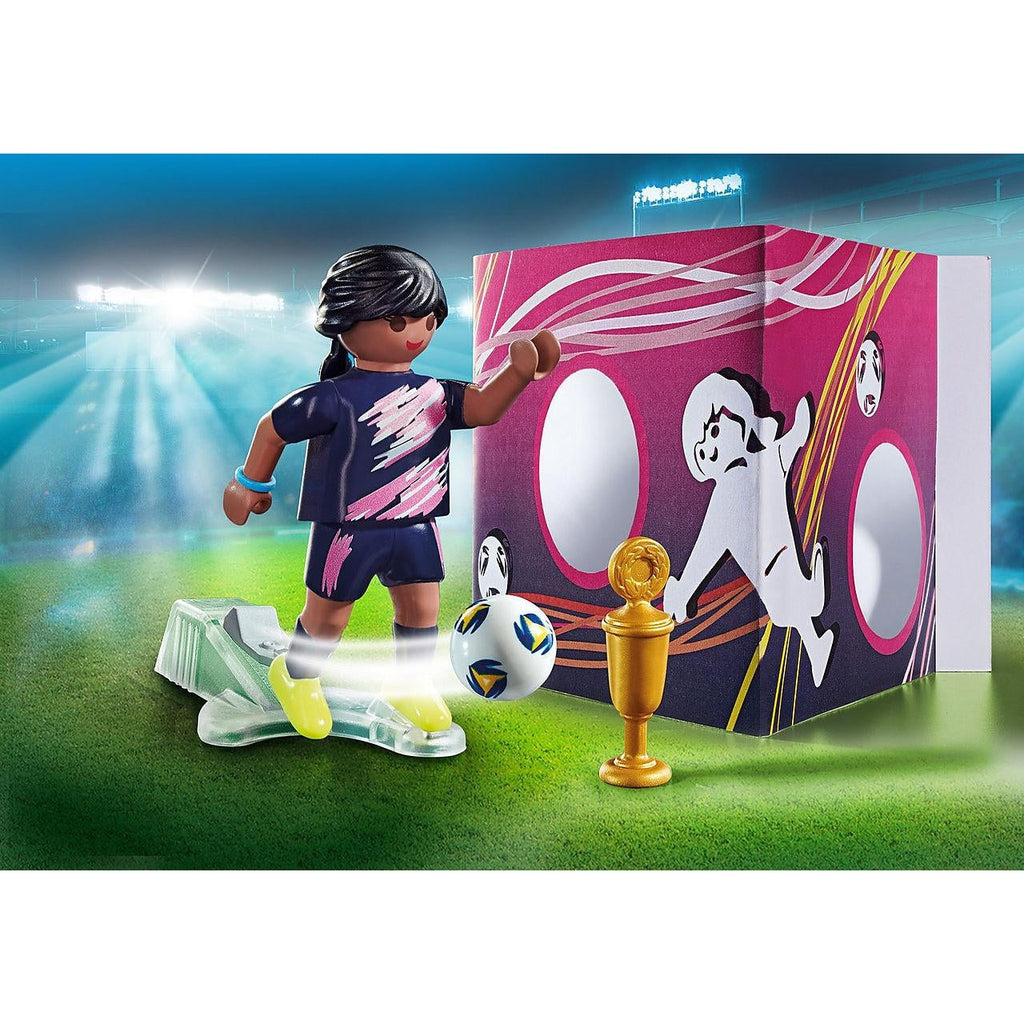 Soccer Player with Goal-Playmobil-The Red Balloon Toy Store