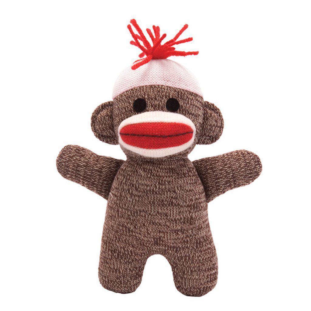 Sock Monkey Baby - Brown-Schylling-The Red Balloon Toy Store