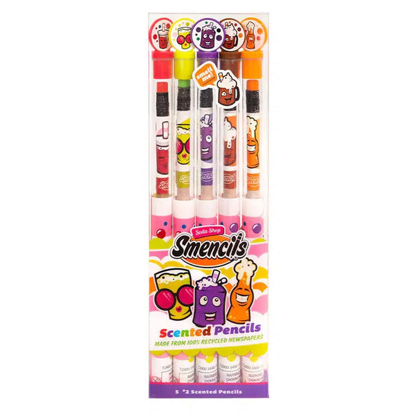 Lot Of 20 SMENCILS Gourmet Scented Pencils 2 Scents With Case NEW