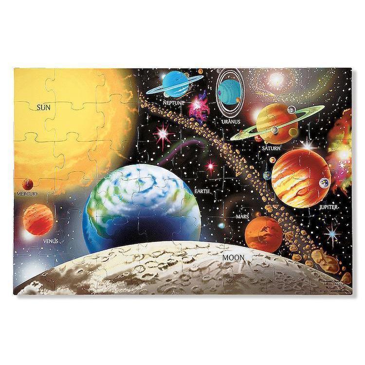 Solar System Floor (48 pc)-Melissa & Doug-The Red Balloon Toy Store