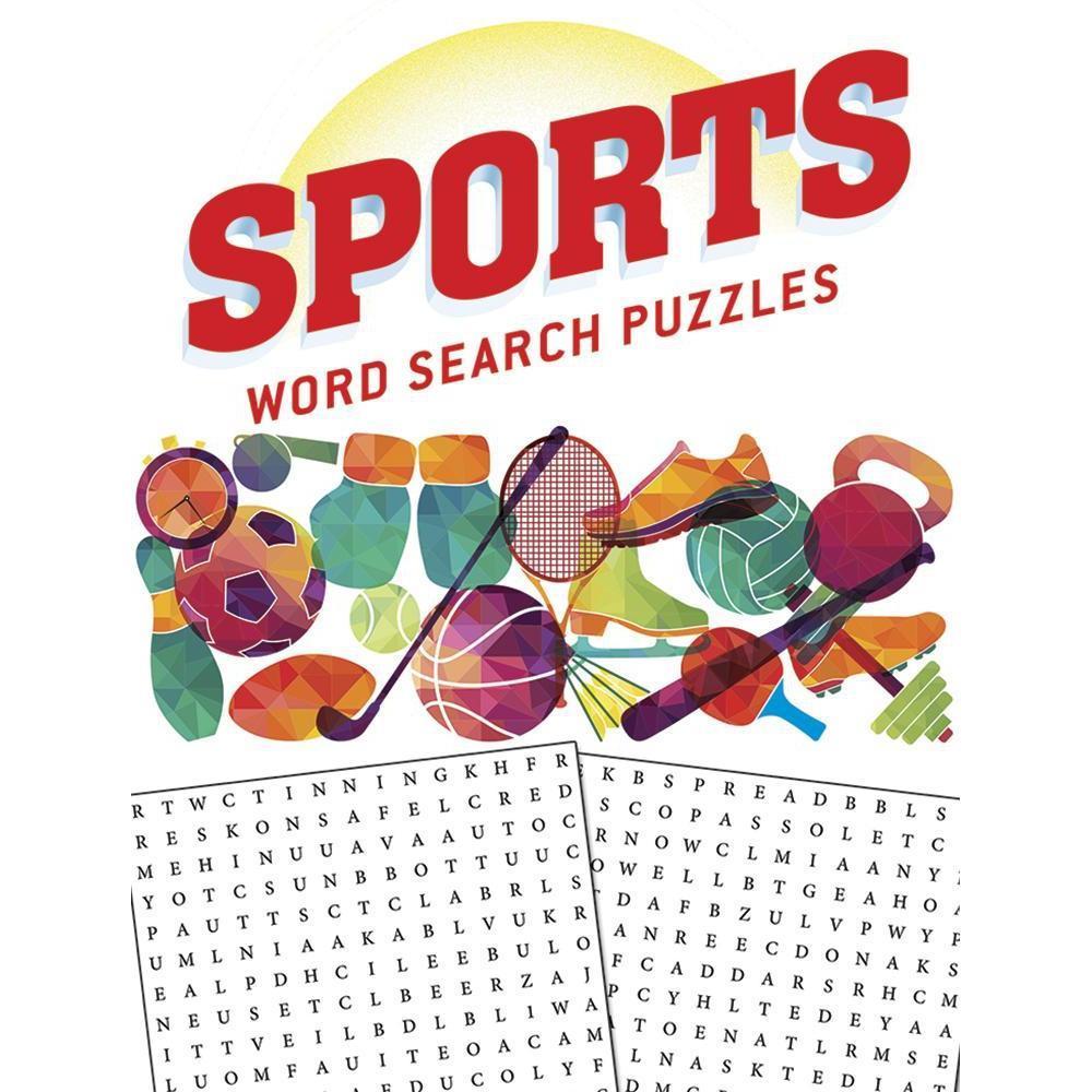 Sports Word Search Puzzles-Dover Publications-The Red Balloon Toy Store