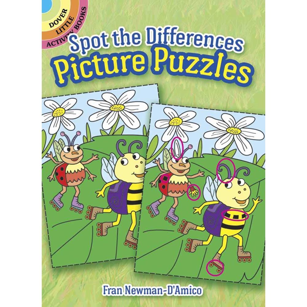 Spot the Differences Picture Puzzles-Dover Publications-The Red Balloon Toy Store