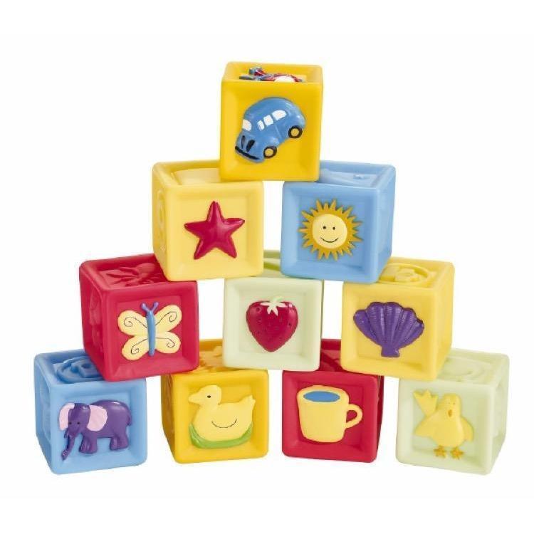 Squeak 'n Stack Blocks-Earlyears-The Red Balloon Toy Store