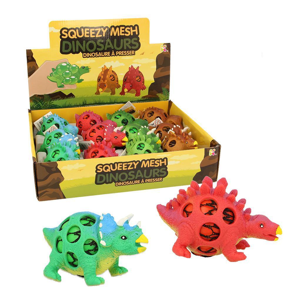 Squeezy Mesh Dinosaur-Keycraft-The Red Balloon Toy Store