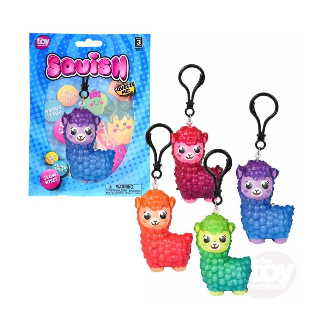 Squish Alpaca Backpack Clip-The Toy Network-The Red Balloon Toy Store