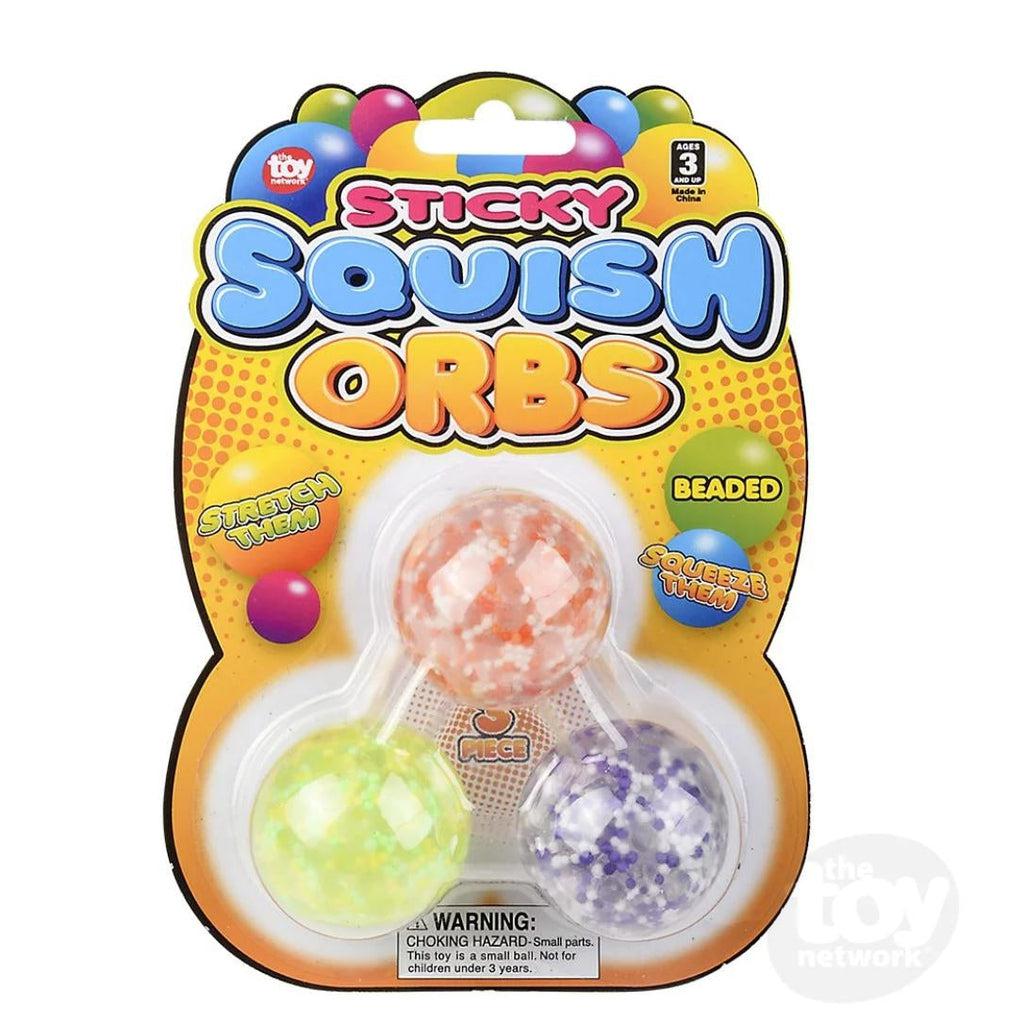Squish Sticky Beaded Orbs-The Toy Network-The Red Balloon Toy Store