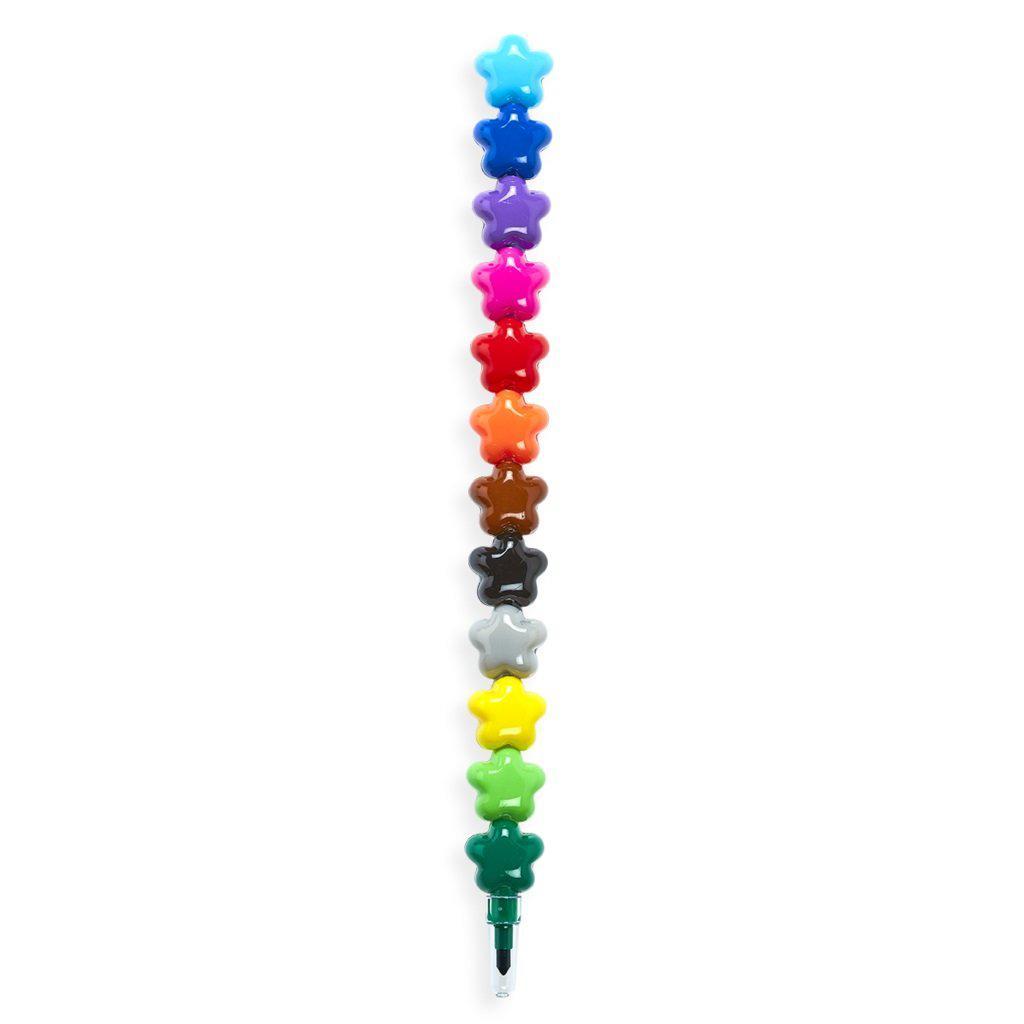 Stack of Stars Stacking Crayons-OOLY-The Red Balloon Toy Store