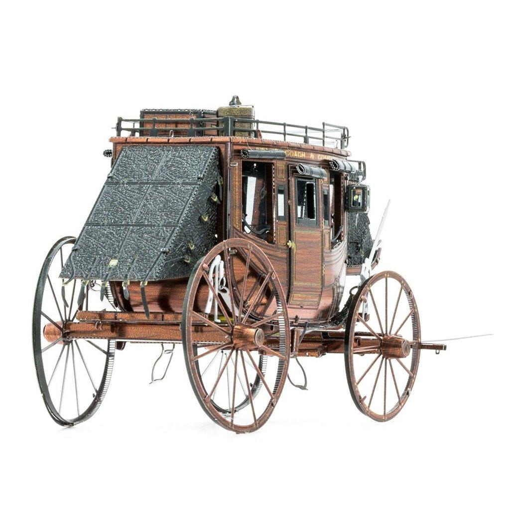 Stagecoach Model-Metal Earth-The Red Balloon Toy Store