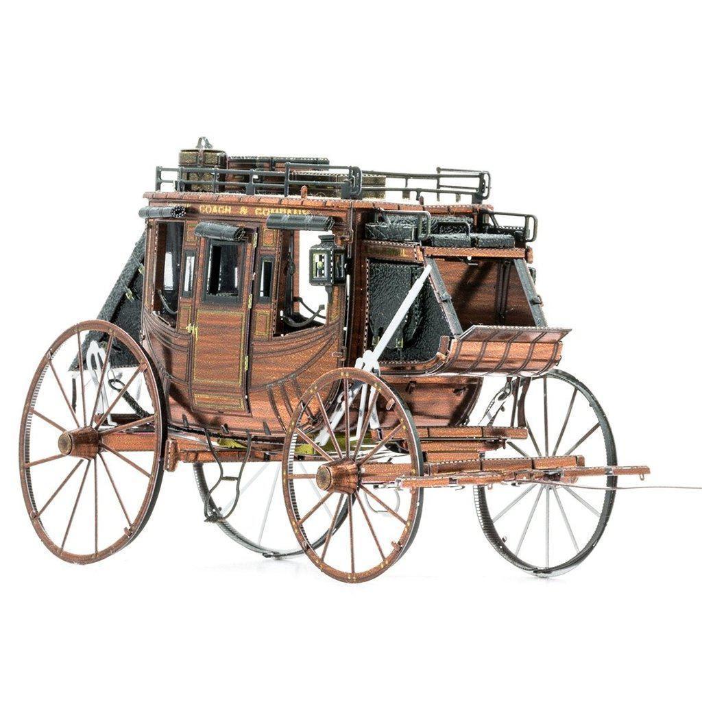 Stagecoach Model-Metal Earth-The Red Balloon Toy Store