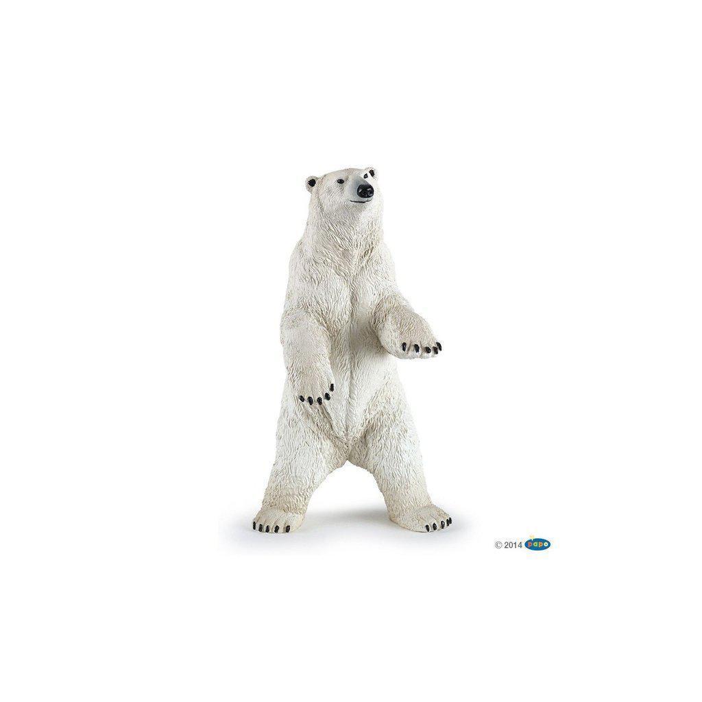Standing Polar Bear-Papo-The Red Balloon Toy Store