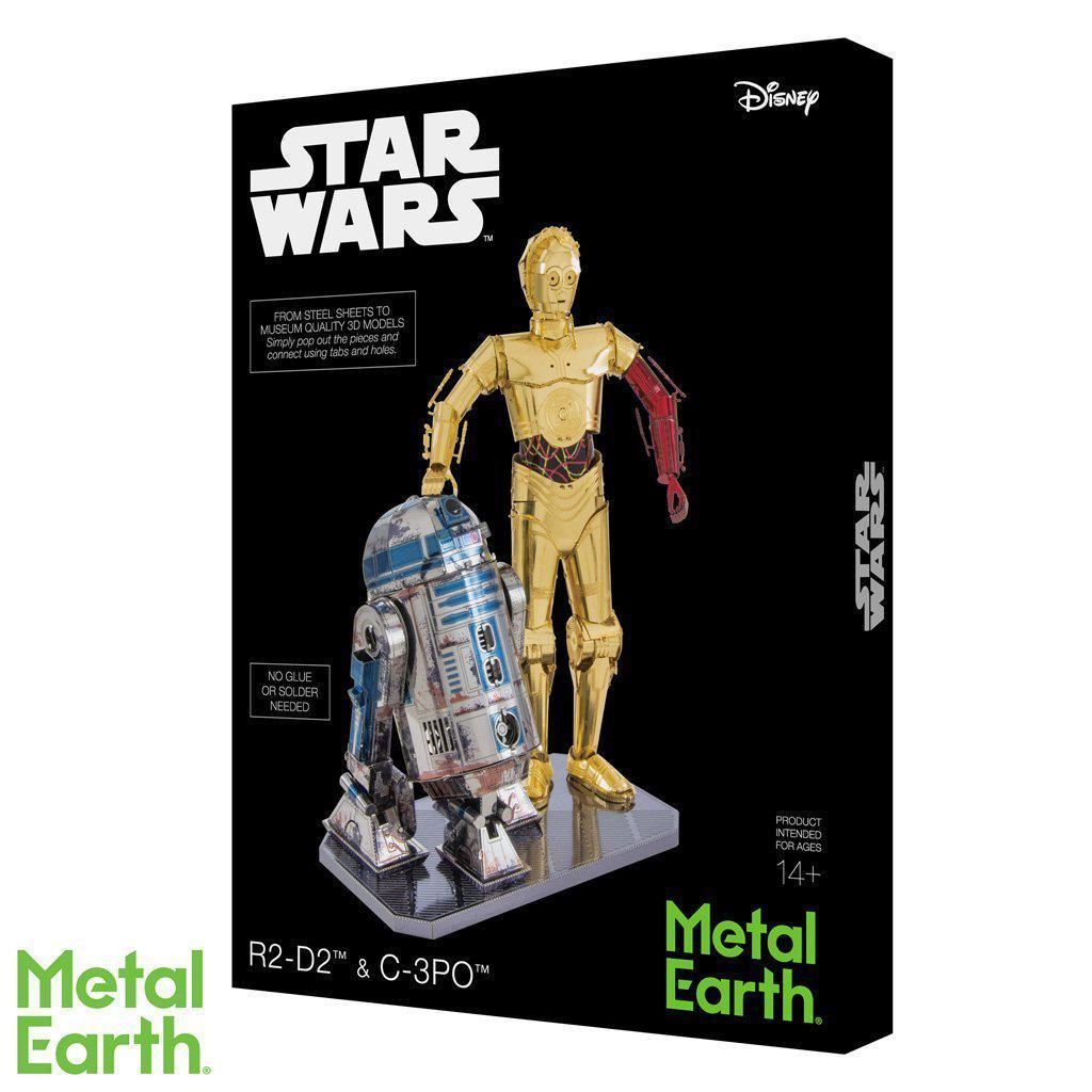 Star Wars C-3PO & R2-D2-Metal Earth-The Red Balloon Toy Store