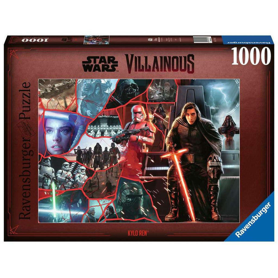Star Wars Villainous: Kylo Ren 1000pc - Ravensburger – The Red Balloon Toy  Store