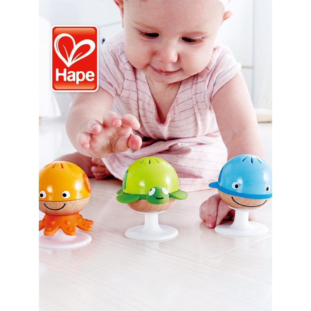 Stay-put Rattle Set-Hape-The Red Balloon Toy Store