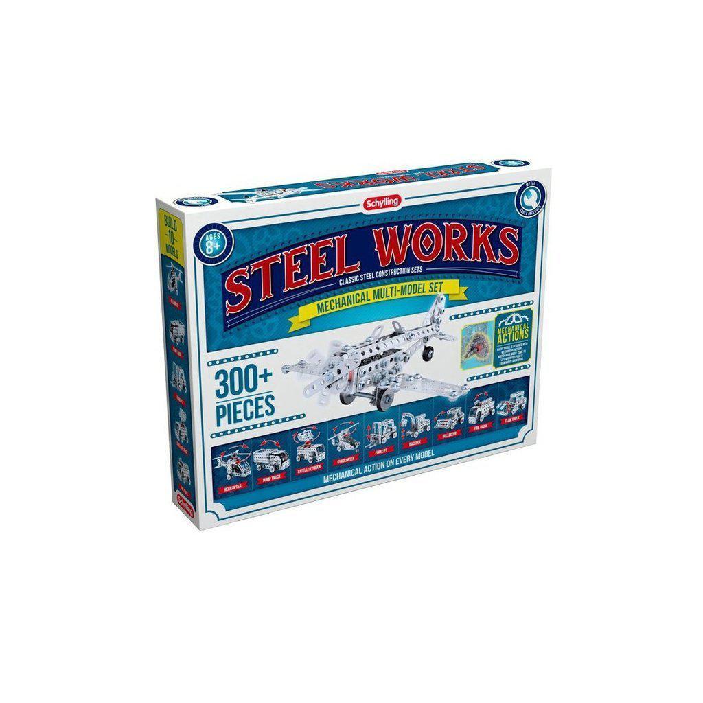 Steel Works Mechanical Multi-Model Set-Schylling-The Red Balloon Toy Store