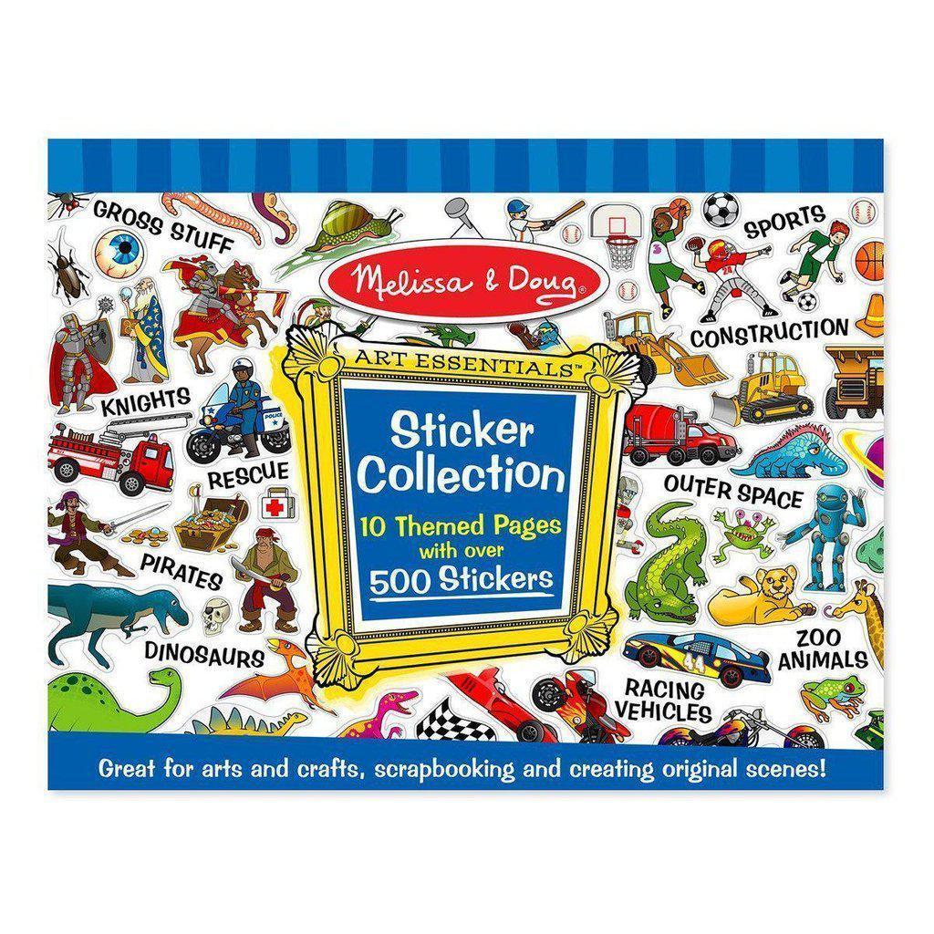Sticker Collection - Blue-Melissa & Doug-The Red Balloon Toy Store