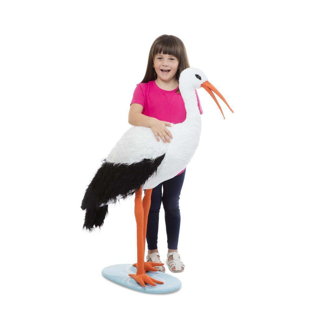 Stork - Plush-Melissa & Doug-The Red Balloon Toy Store