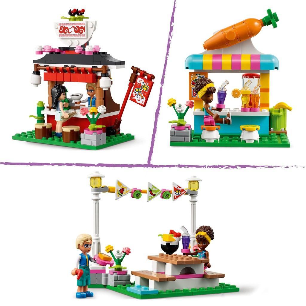 Street Food Market-LEGO-The Red Balloon Toy Store