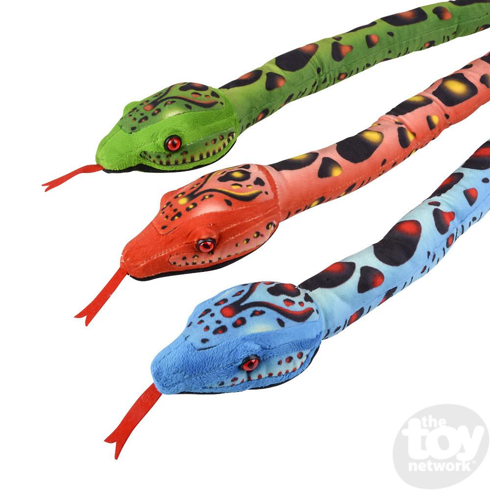 Stuffed Spotted Boa Assortment-The Toy Network-The Red Balloon Toy Store