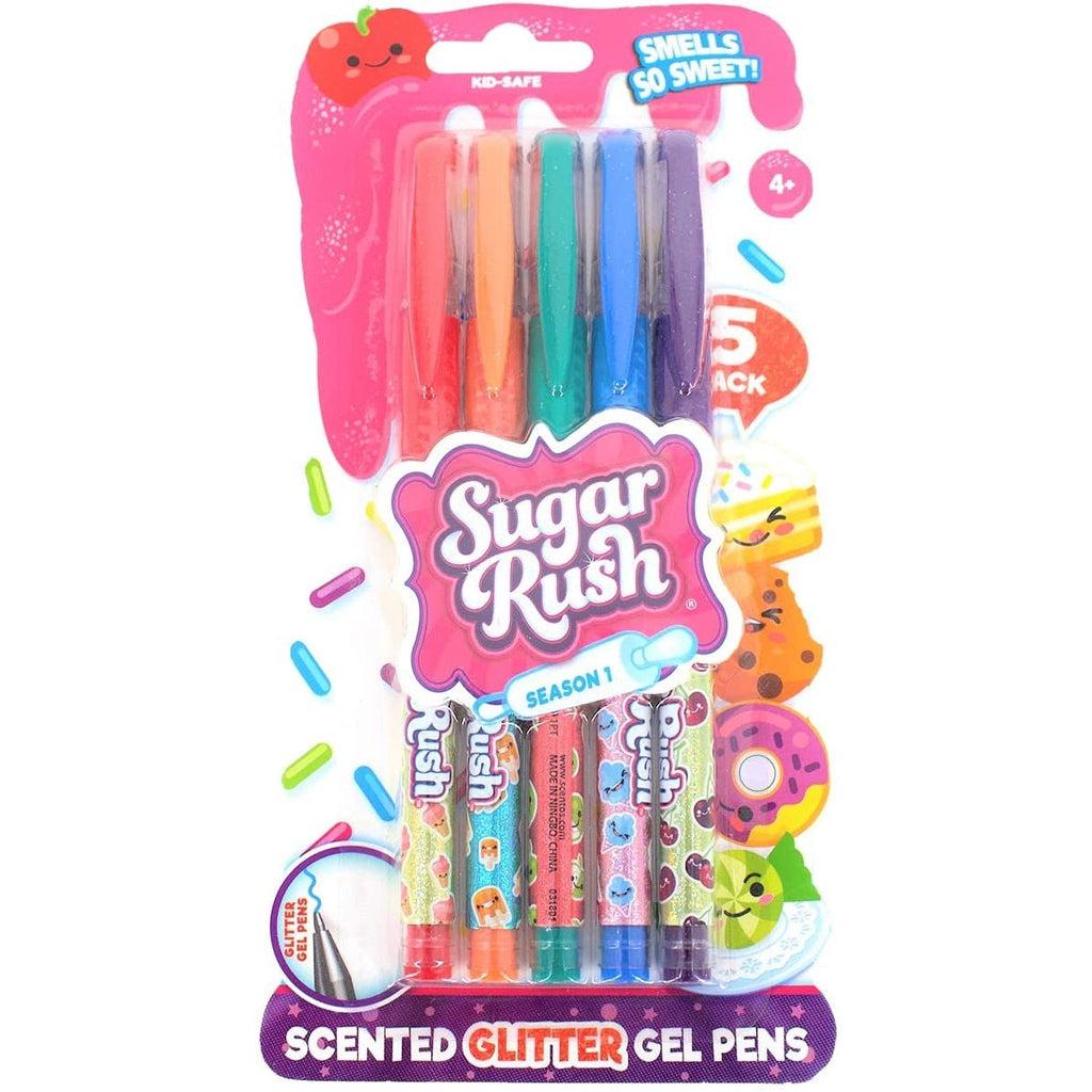 5 Pack Sugar Rush Gel Pens - Scented