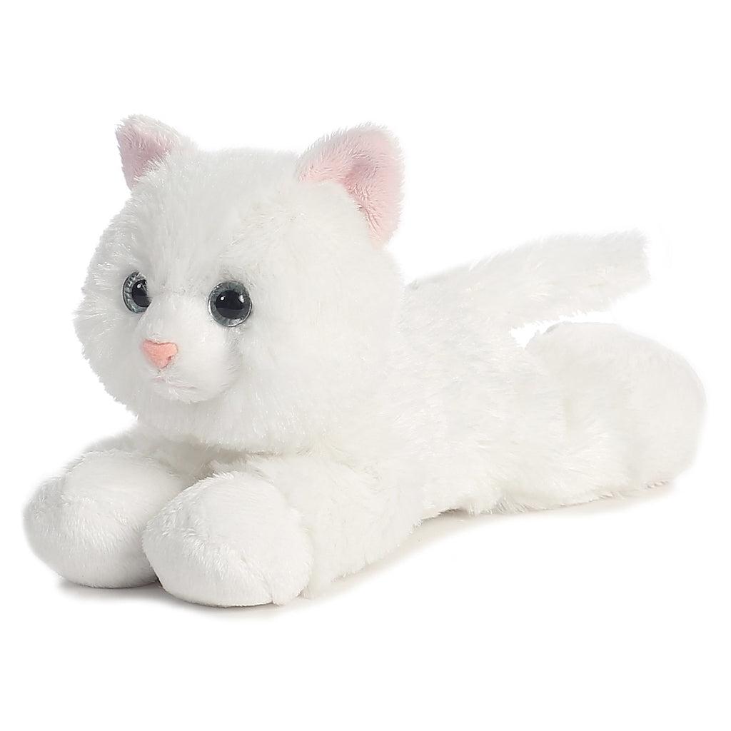 Sugar Too the White Cat - Mini Flopsies-Aurora World-The Red Balloon Toy Store