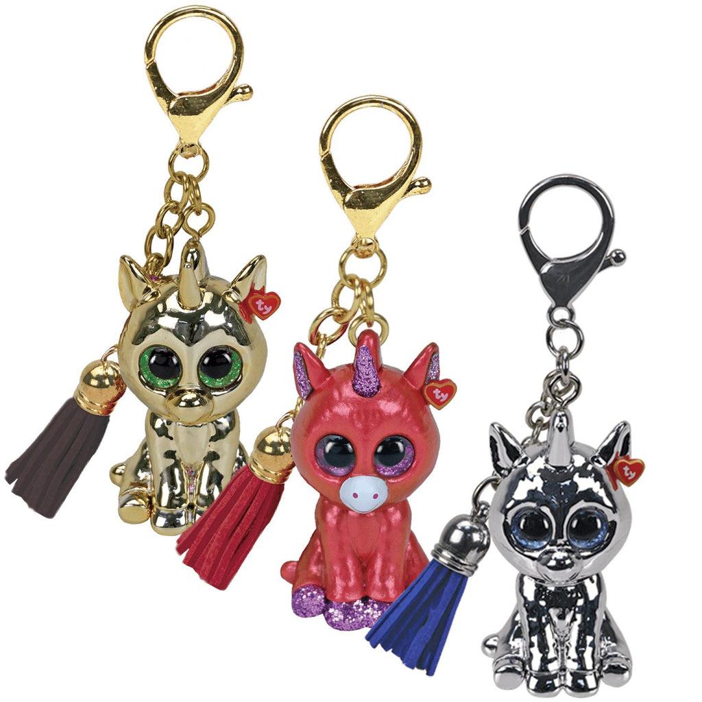 Sunset - Unicorn Keychain-Ty-The Red Balloon Toy Store