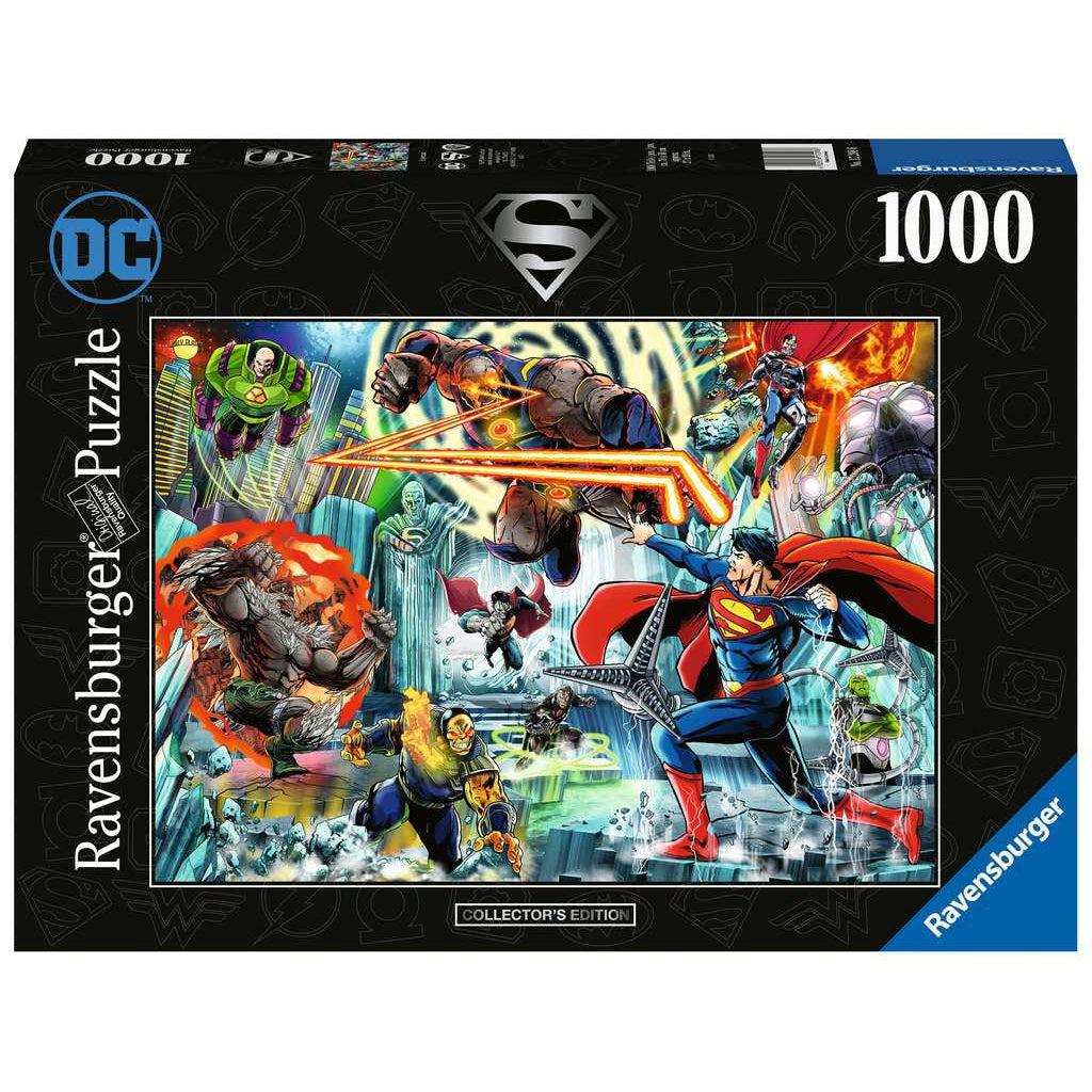 Puzzle box | DC Collector's Edition | Image of comic book characters from Superman | 1000pcs